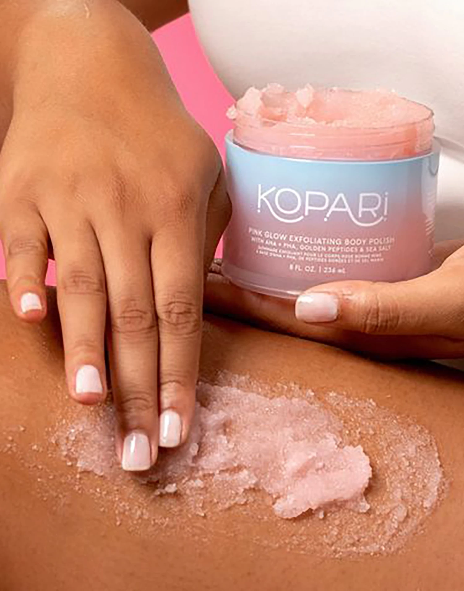 Exfoliating Body Polish By Kopari - Pink Glow 4 Exfoliating Body Polish By Kopari - Pink Glow - Image 2