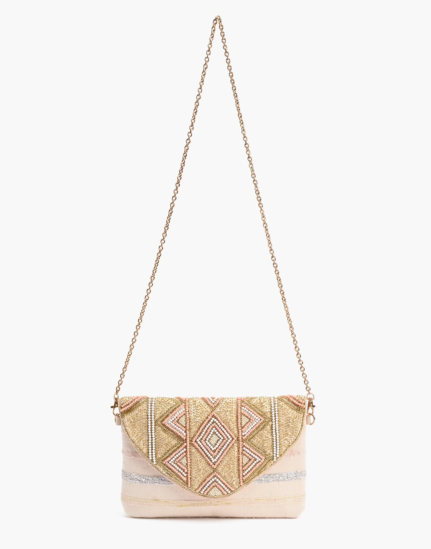 Envelope Clutch By America & Beyond - Rose Gold 5 Envelope Clutch By America & Beyond - Rose Gold - Image 3