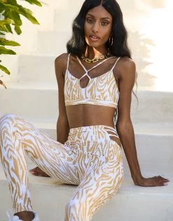 Adonia Sports Bra - Wood -Chic Mode Shop ADONIA SPORTS BRA ELIA LEGGING WOOD 10