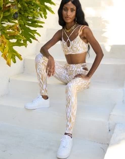 Elia Legging - Wood -Chic Mode Shop ADONIA SPORTS BRA ELIA LEGGING WOOD 7