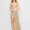 All Shine On Me Maxi Dress By Summer Haus - Nude -Chic Mode Shop ALLSHINEONME.NUDE .1