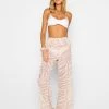 Evelyn Pant - Nude/Ivory -Chic Mode Shop AMELIA TOP WHTE EVELYN PANT NDIV 1