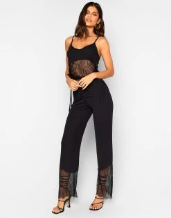 Rockie Pant - Black -Chic Mode Shop ANNIE TANK ROCKIE PANT BLACK 1 1847549e 1bb6 42b3 90b1 dd6cade67efe