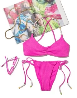 Astrid Bralette Top - Dragon Fruit -Chic Mode Shop ASTRID BRALETTE CONSTANCE BOTTOM DRFR 1 a0b5eadf 5f63 4c0c b66c a8b7bef6b68b