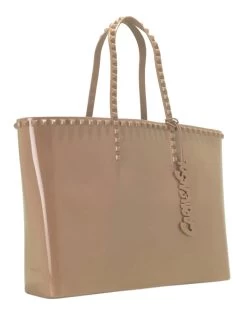Angelica Large Tote - Nude