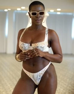 Aria Skimpy Bottom - Snake Multi