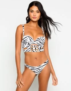 Aria Skimpy Bottom - Zebra -Chic Mode Shop B12145T9 B12105B0 ZEB1 1