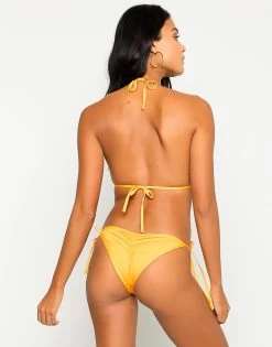 Hard Summer Tie Side Bottom - Soleil -Chic Mode Shop B16104T1 B16104B2 SOLE 2