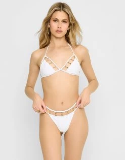 Billie Triangle Top - White -Chic Mode Shop BILLIETRITOP BILLIETANGOBOTTOM WHTE 1 02ae7c5a 4483 4702 9f28 37662bb39386