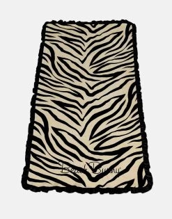 Black/Nude Tiger Towel