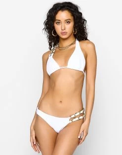 Breanna Skimpy Bottom - White -Chic Mode Shop BREANNATRITOP BREANNASKIMPY WHTE 2 22ae9e8e f25a 4b7f 80af fae12ae2c016