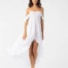 Brooklyn Maxi Dress By Tiare Hawaii - White 2 Brooklyn Maxi Dress By Tiare Hawaii - White -Chic Mode Shop BROOKLYNMAXWhite 1