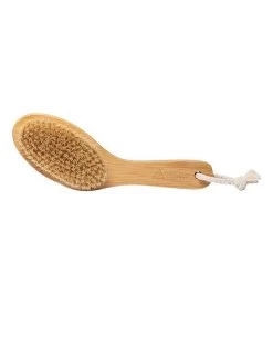 Bamboo Dry Brush By Conscious Coconut - Natural -Chic Mode Shop Bamboo Dry Brush 2