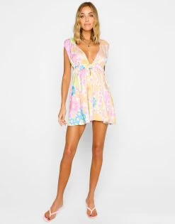 Charis Mini Dress - Sweet Femme Floral -Chic Mode Shop CHARIS MINI DRESS SWFF 2