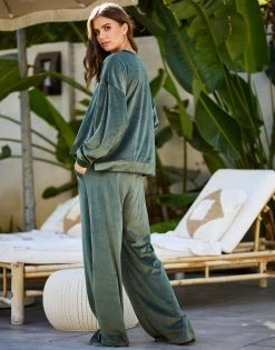 Chill Out Set By Summer Haus - Green -Chic Mode Shop CHILLOUTGREN 11