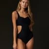 Ava Leotard By California Kisses - Black -Chic Mode Shop CK AVA LEOTARD BLACK 1