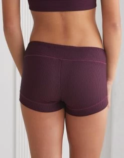 Bailey Short By California Kisses - Eggplant