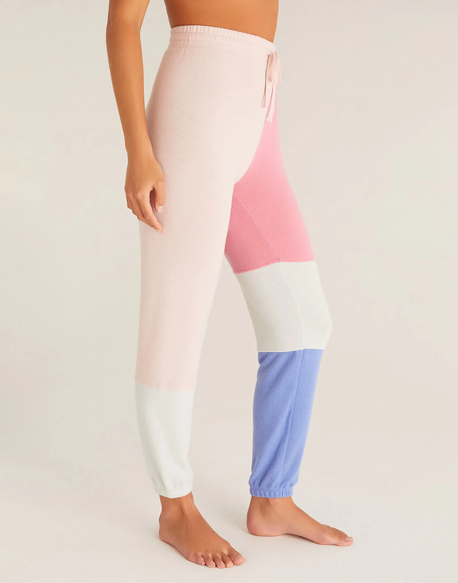 Color Block Jogger By Z Supply - Shell Pink 5 Color Block Jogger By Z Supply - Shell Pink - Image 3