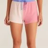 Color Block Short By Z Supply - Shell Pink -Chic Mode Shop ColorBlockShortShellPink1