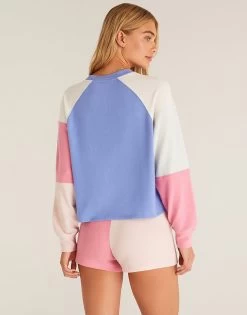 Color Block Short By Z Supply - Shell Pink -Chic Mode Shop ColorBlockShortShellPink5