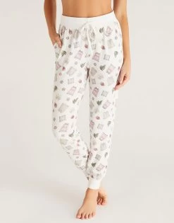 Comfy Cozy Vibes Jogger By Z Supply - Vanilla Ice