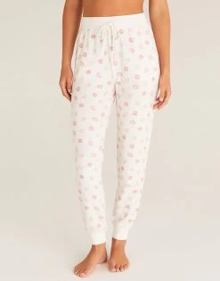 Comfy Lip Jogger By Z Supply - Bone