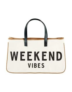 Weekend Vibes Tote - Canvas