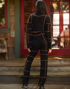 Ellis Pant - Black -Chic Mode Shop ELLIS CROP TOP ELLIS PANT BLACK 2