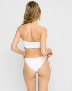 Emmie Tie Side Full Bottom - White