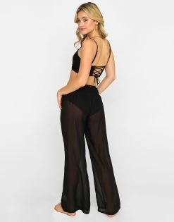 Evelyn Pant - Black -Chic Mode Shop EVELYNPANT BLCK 2