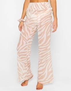 Evelyn Pant - Nude/Ivory -Chic Mode Shop EVELYN PANT NDIV 1