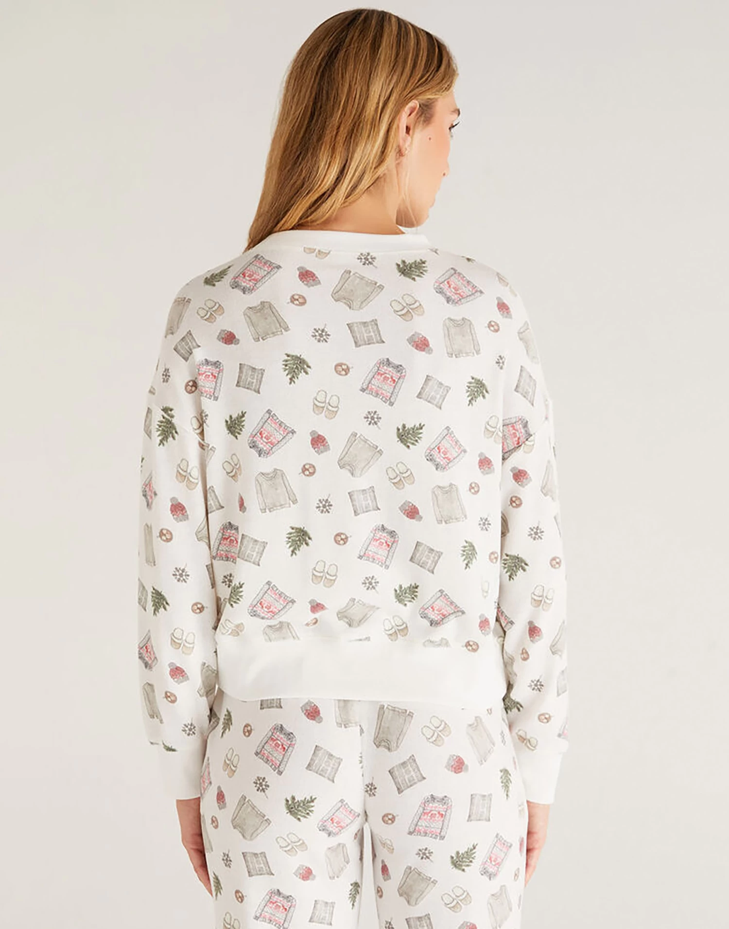 Elle Cozy Vibes Top By Z Supply - Vanilla Ice 4 Elle Cozy Vibes Top By Z Supply - Vanilla Ice - Image 2