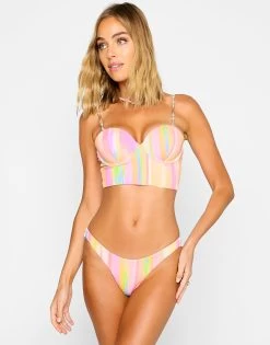 Flo Longline Top - Multi Stripe -Chic Mode Shop FLO LONGLINE TOP ANGELA SKIMPY BOTTOM MLST 2 da1841f2 ce7e 4e24 bf76 3c33413dfd4d