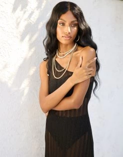 Grace Maxi Dress - Black -Chic Mode Shop GRACE MAXI DRESS BLCK 5