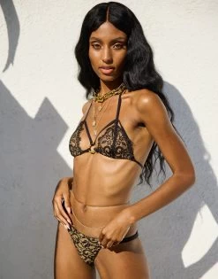 Gunpowder And Lace Triangle Top - Black -Chic Mode Shop GUNPOWDER LACE TRIANGLE TOP GUNPOWDER LACE SKIMPY BLACK 3 f54aa067 ad08 413b 97fd ca471696c891