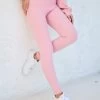 Harlow Pant - Blush -Chic Mode Shop HARLOW PANT BLSH 1