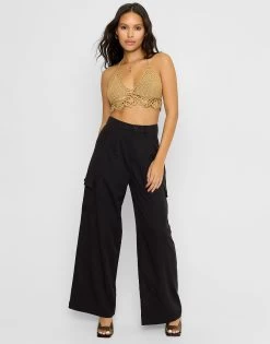 Helena Cargo Pant By Summer Haus - Black