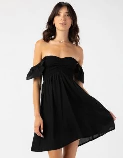 Hollie Mini Dress By Tiare Hawaii - Black
