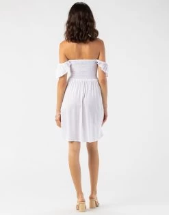 Hollie Mini Dress By Tiare Hawaii - White -Chic Mode Shop HOLLIEMINWhite 3