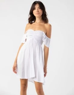 Hollie Mini Dress By Tiare Hawaii - White