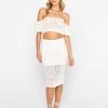 Ivy Crochet Set By Summer Haus - White -Chic Mode Shop IVYSET.WHTE .1