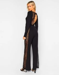 Izzie Jumpsuit - Black -Chic Mode Shop IZZIE JUMPSUIT BLACK 2