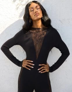 Izzie Jumpsuit - Black -Chic Mode Shop IZZIE JUMPSUIT BLCK 3