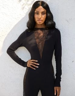 Izzie Jumpsuit - Black -Chic Mode Shop IZZIE JUMPSUIT BLCK 4