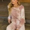 I'm Yours Sweatshirt By Summer Haus - Rose Tie Dye 2 I'm Yours Sweatshirt By Summer Haus - Rose Tie Dye -Chic Mode Shop I MYOURSSWEATSHIRT I MYOURSSWEATPANT ROSE 1