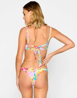 Karter Bralette Top - Jungle Floral -Chic Mode Shop KARTER BRALETTE SYDNEY TANGO BOTTOM JUNG 2