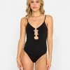 Katrina Full One Piece - Black -Chic Mode Shop KATRINAONEPIECE BLCK