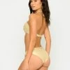 Hally Full Bottom - Gold -Chic Mode Shop KELSIEUNDERWIRETOP HALLYFULLBOTTOM GOLD 2