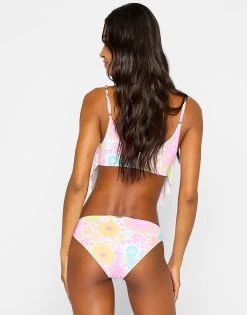 Keoni Crop Top - Sweet Femme Floral -Chic Mode Shop KEONI CROP TOP KEONI FULL BOTTOM SWFF 4