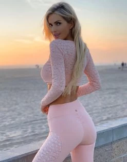 Fiona Legging - Pink Leopard